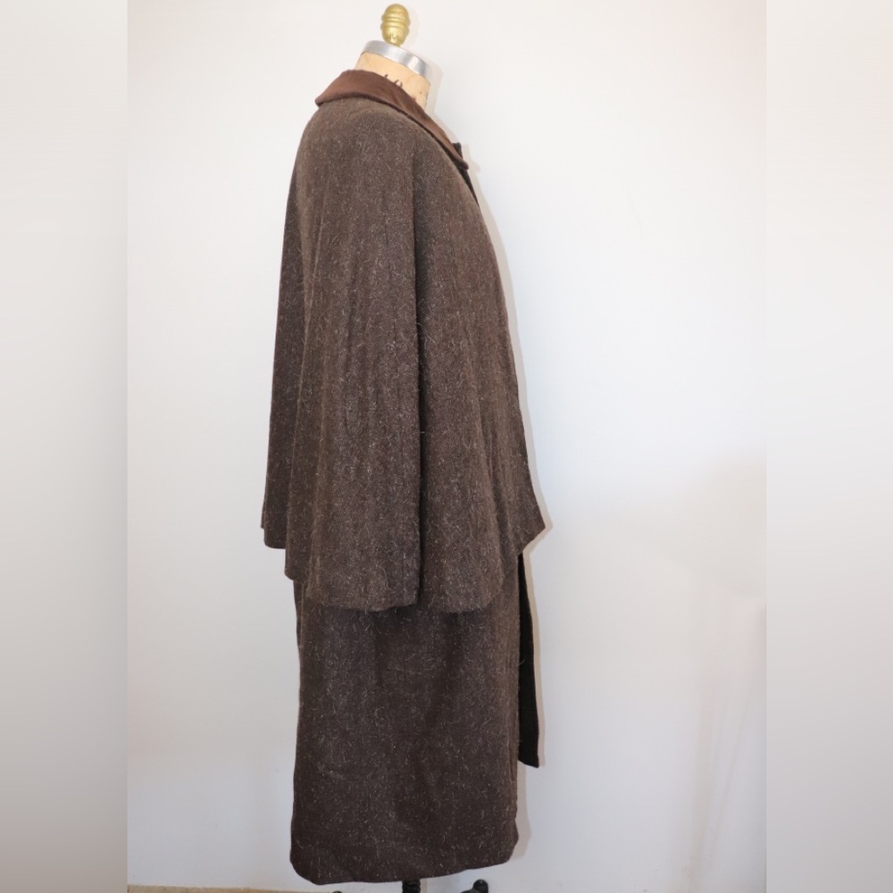 Vintage Bespoke Gentleman's Inverness Cape or Ulster Cape by Connock & Lockie - Picture 5 of 16